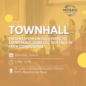 Mosaic Townhall Flyer Site